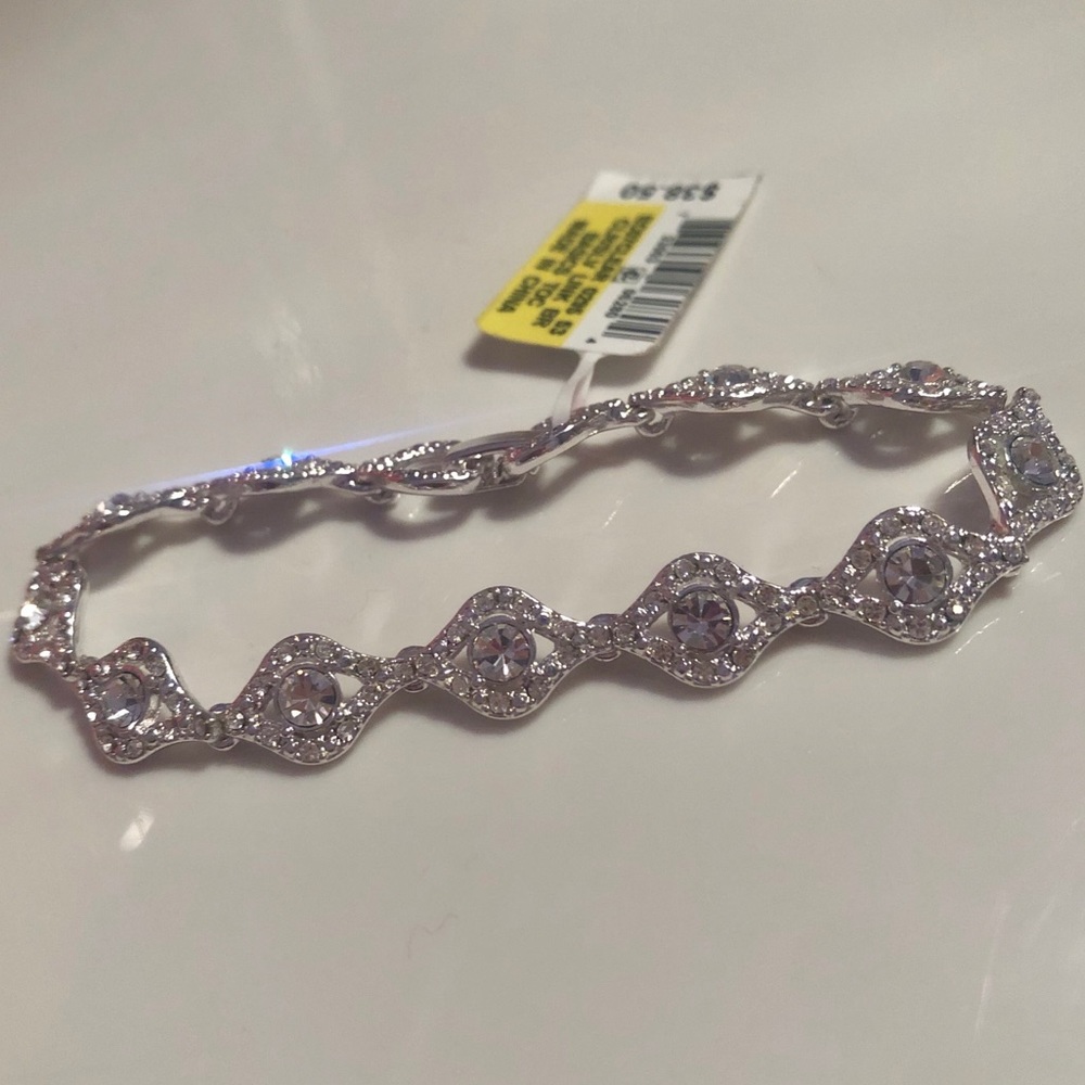 Charter Club sterling silver bracelet NWT
